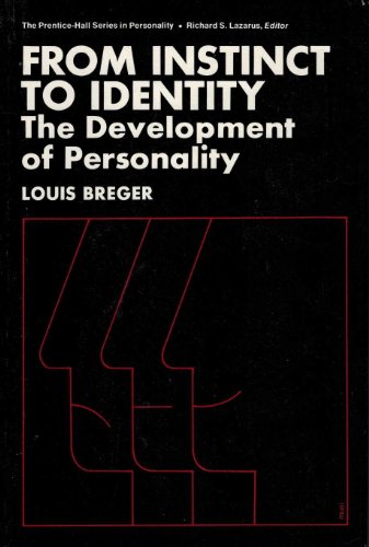 Book From Instinct to Identity: The Development of Personality. (The Prentice-Hall Series in Personality) free
