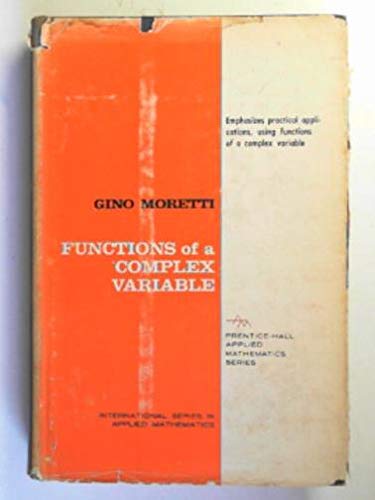 Book Functions of a Complex Variable free