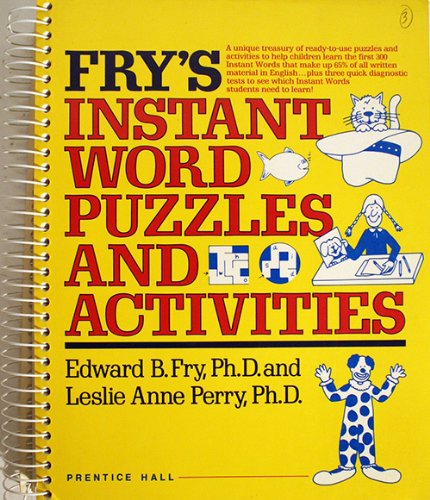 Book Fry's Instant Word Puzzles and Activities free