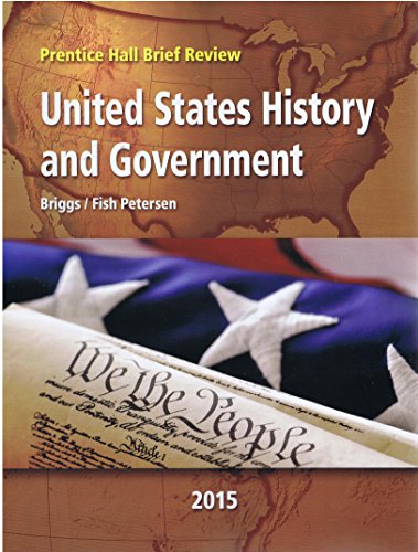 Book 2015 Prentice Hall Brief Review United States History and Gorvernment free