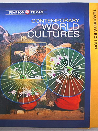 Book Pearson Texas, Contemporary World Cultures, Teacher's Edition, Grade 6, 9780133323108, 0133323102 free