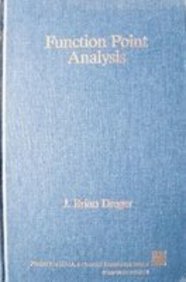 Book Function Point Analysis (Prentice Hall advanced reference series) free