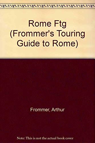 Book Frommer's Touring Guides Rome (frommer's Touring Guide To Rome) free