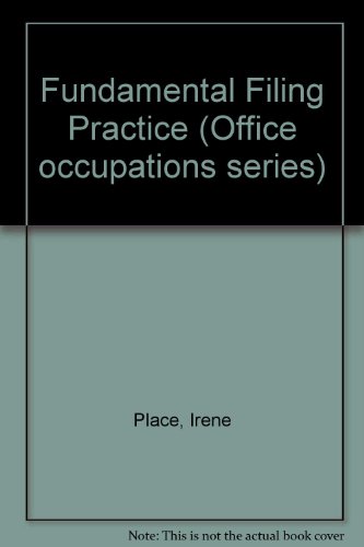 Book Fundamental filing practice (Office occupations series) free