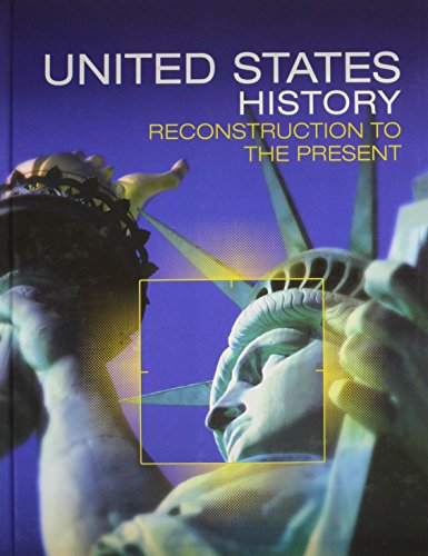 Book High School United States History 2016 Reconstruction to the Present Student Edition Grade 10 free