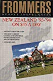 Book New Zealand On 45 Dollars A Day (frommer's Budget Travel Guide) free