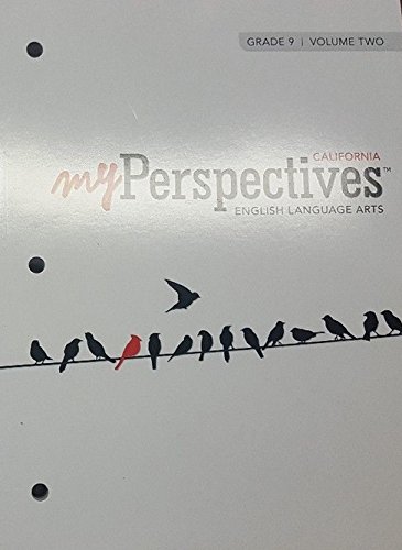 Book California My Perspectives English Language Arts, Grade 9, Volume Two (paperback) free