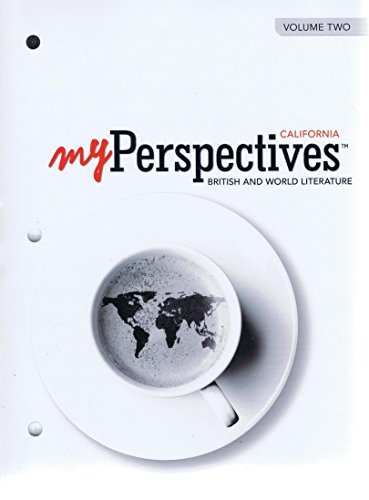 Book My Perspective California British and World Literature Grade 12 Volume 2 free