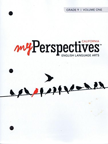Book My Perspective California English Language Art Grade 9 Volume 1 and Volume 2 set free
