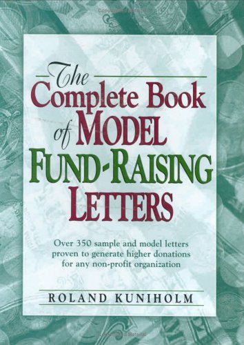Book The Complete Book of Model Fundraising Letters free