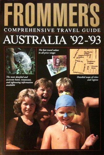 Book Australia (frommer's Comprehensive Travel Guides) free