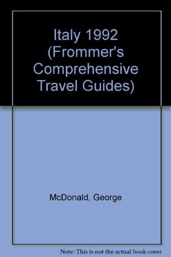 Book Italy 1992 (frommer's Comprehensive Travel Guides) free