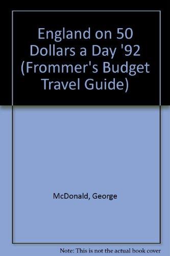 Book Frommer's England '92 On $50 A Day free