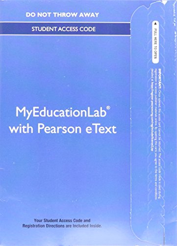 Book NEW MyEducationLab with Video-Enhanced Pearson eText -- Standalone Access Card -- for Content Area Reading: Literacy and Learning Across the Curriculum free