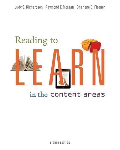 Book By Judy S. Richardson Reading to Learn in the Content Areas (8th Edition) free