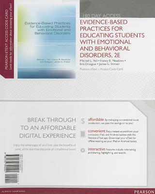 Book Evidence-Based Practices for Educating Students with Emotional and Behavioral Disorders, Pearson eText -- Access Card free