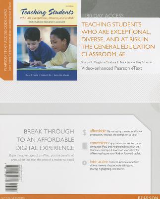 Book Teaching Students Who are Exceptional, Diverse, and At Risk in the General Education Classroom, Video-Enhanced Pearson eText -- Access Card (6th Edition) free