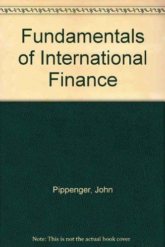 Book Fundamentals of International Finance free