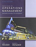 Book Principles of Operations Management and Student CD free