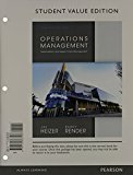 Book Operations Management, Student Value Edition & Student CD for Operations Management (11th Edition) free