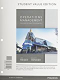 Book Operations Management, Student Value Edition; Student CD for Operations Management; NEW MyOMLab with Pearson eText -- Access Card -- for Operations Management (11th Edition) free