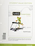 Book Mis Essentials, Student Value Edition Plus Mymislab With Pearson Etext -- Access Card Package (3rd Edition) free