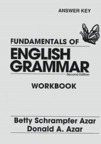 Book Fundamentals of English Grammer: Workbook Answer Key: Workbook Full free