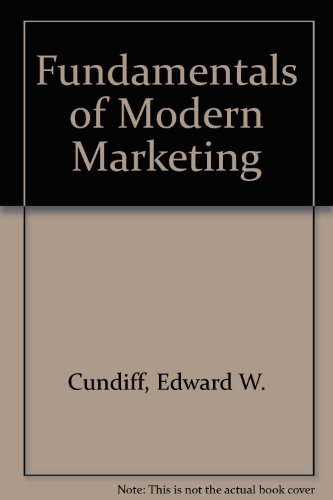 Book Fundamentals Of Modern Marketing free
