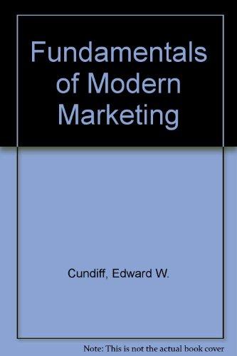 Book Fundamentals Of Modern Marketing free