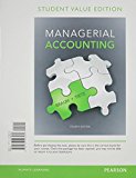 Book Managerial Accounting, Student Value Edition (4th Edition) free