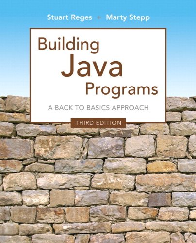 Book Building Java Programs: A Back to Basics Approach plus MyProgrammingLab with Pearson eText -- Access Card Package (3rd Edition) free