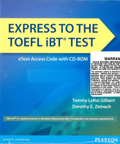 Book Express to the TOEFL iBT Test eTEXT (folder with Access Code and CD-ROM) free