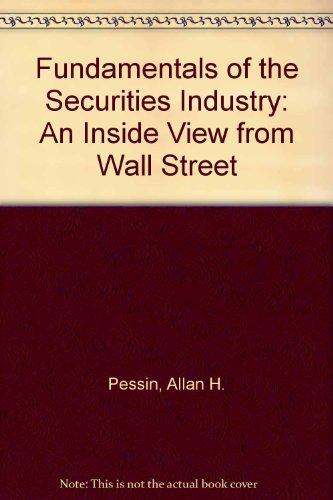 Book Fundamentals of the Securities Industry free