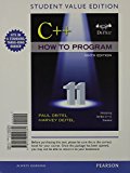 Book C++ How to Program, Early Objects, Student Value Edition plus MyProgrammingLab with Pearson eText -- Access Card Package (9th Edition) free