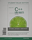 Book Starting Out with C++ Early Objects, Student Value Edition plus MyProgrammingLab with Pearson eText -- Access Card Package (8th Edition) free