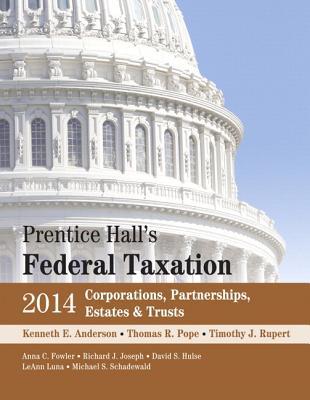 Book Prentice Hall's Federal Taxation 2014 Corporations, Partnerships, Estates & Trusts Plus New Mylab Accounting With Pearson Etext -- Access Card Package (27th Edition) free