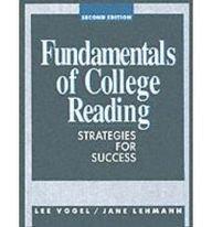 Book Fundamentals Of College Reading: Strategies For Success (2nd Edition) free