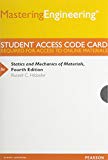 Book MasteringEngineering without Pearson eText -- Standalone Access Card -- for Statics and Mechanics of Materials free