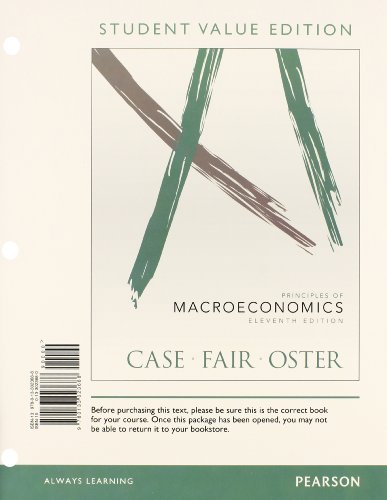Book Priniciples of Macroeconomics, Student Value Edition Plus NEW MyEconLab with Pearson eText -- Access Card Package (11th Edition) free