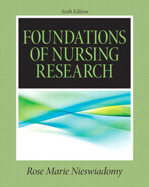 Book Foundations in Nursing Research free