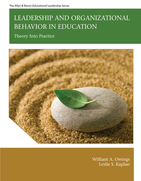 Book Leadership and Organizational Behavior in Education free