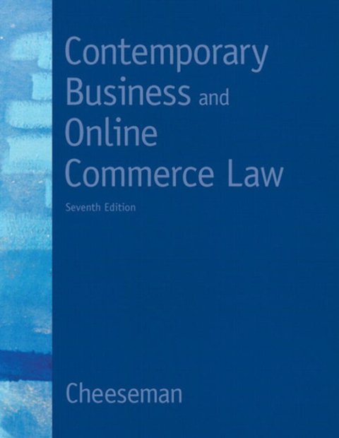 Book Contemporary Business and Online Commerce Law free