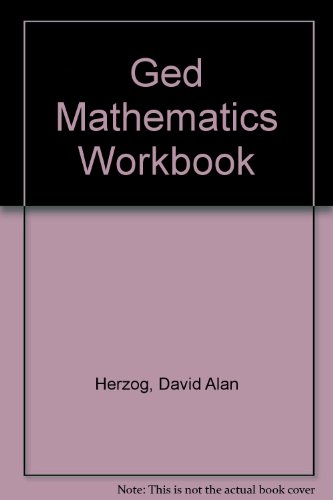 Book Arco Ged Mathematics Workbook (Arco Master the GED Mathematics) free