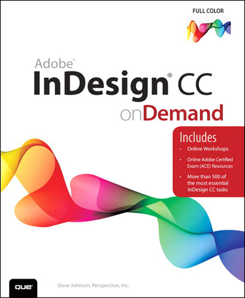 Book Adobe InDesign CC on Demand free