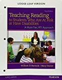 Book Reading Instruction for Students Who Are at Risk or Have Disabilities free