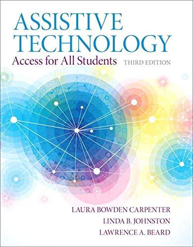 Book Assistive Technology: Access for All Students, Loose-Leaf Version (3rd Edition) free