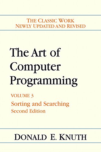 Book The Art of Computer Programming: Volume 3: Sorting and Searching free