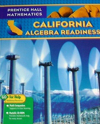 Book California Algebra Readiness (Prentice Hall Mathematics) free