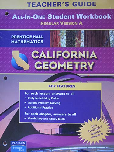 Book Geometry All-in-One Student Workbook, Teacher's Guide free