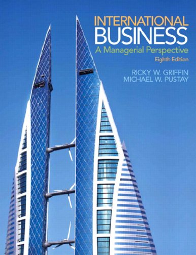Book International Business: A Managerial Perspective (2-downloads) free